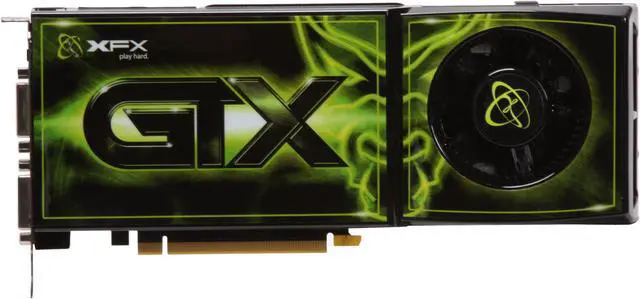 Alt view image 3 of 6 - XFX GeForce GTX 280 1GB GDDR3 PCI Express 2.0 x16 SLI Support Graphics Card GX280NZDF9