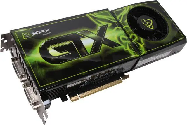 Main image of XFX GeForce GTX 260 896MB GDDR3 PCI Express 2.0 x16 SLI Support Graphics Card GX260NADDU