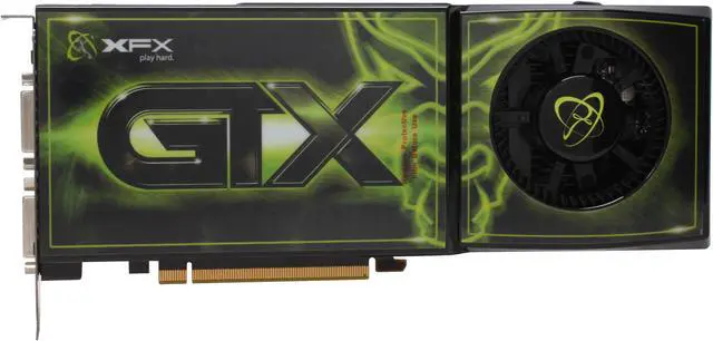 Alt view image 3 of 6 - XFX GeForce GTX 280 1GB GDDR3 PCI Express 2.0 x16 SLI Support Graphics Card GX280NZDDU