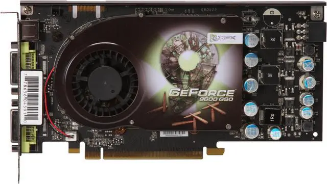 Alt view image 3 of 6 - XFX GeForce 9600 GSO 768MB GDDR2 PCI Express 2.0 x16 SLI Support Graphics Card PVT96OSDFH