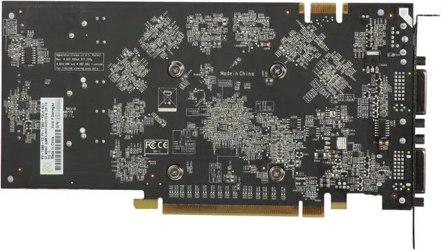 Alt view image 4 of 5 - XFX GeForce 9800 GT 512MB GDDR3 PCI Express 2.0 x16 SLI Support Graphics Card PVT98GYDLH