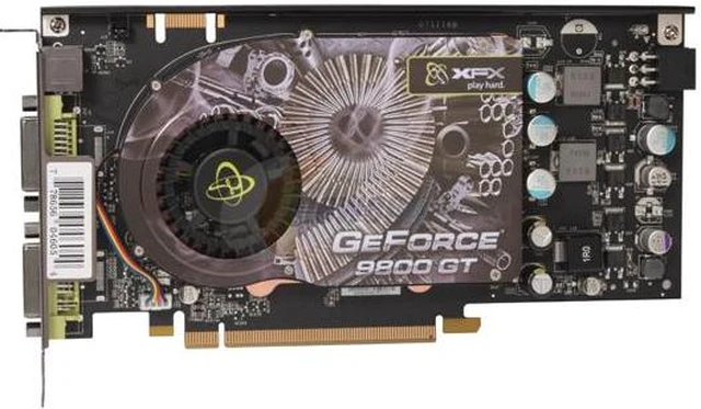 ggdページ XFX PVT98GYDDU GeForce 9800 GT XXX 512MB 256-bit GDDR3 PCI Express