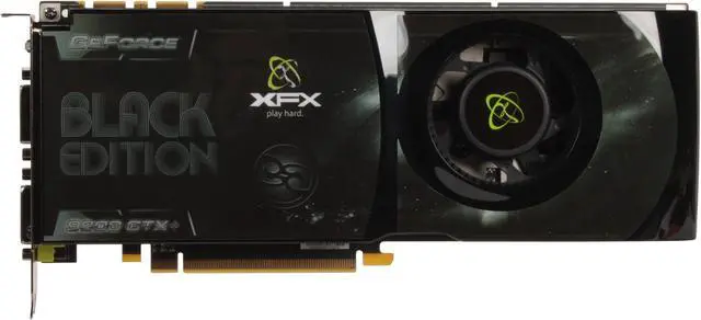 Alt view image 3 of 6 - XFX PVT98WYDBF GeForce 9800 GTX+ Black Edition 512MB 256-bit GDDR3 PCI Express 2.0 x16 HDCP Ready SLI Supported Video Card