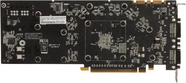 Alt view image 4 of 6 - XFX PVT98WYDBF GeForce 9800 GTX+ Black Edition 512MB 256-bit GDDR3 PCI Express 2.0 x16 HDCP Ready SLI Supported Video Card