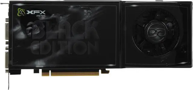 Alt view image 3 of 6 - XFX GX260NADBF GeForce GTX 260 Black Edition Core 216 896MB 448-bit GDDR3 PCI Express 2.0 x16 HDCP Ready SLI Supported Video Card