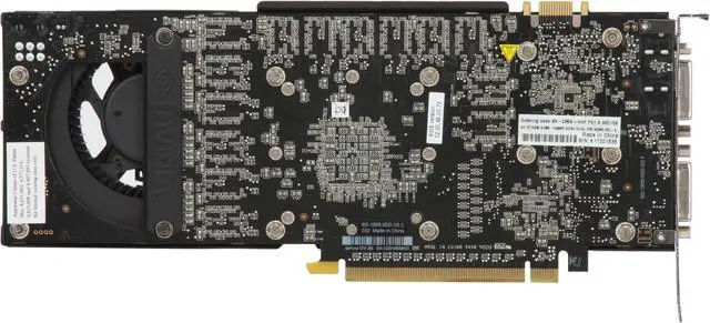 Alt view image 4 of 6 - XFX GeForce GTX 295 1792MB GDDR3 PCI Express 2.0 x16 SLI Support Graphics Card GX295NHHFF