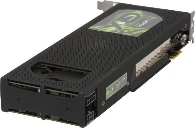 Alt view image 5 of 6 - XFX GeForce GTX 295 1792MB GDDR3 PCI Express 2.0 x16 SLI Support Graphics Card GX295NHHFF