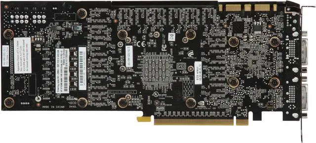 Alt view image 4 of 6 - XFX GeForce GTX 285 1GB GDDR3 PCI Express 2.0 x16 SLI Support Graphics Card GX285NZDFF