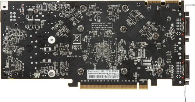 Alt view image 4 of 6 - XFX Radeon HD 4850 512MB GDDR3 PCI Express 2.0 x16 CrossFireX Support Graphics Card HD-485X-YDFC