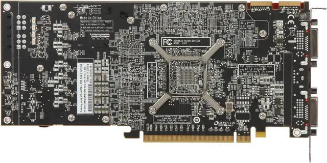 Alt view image 4 of 6 - XFX HD-487A-YDDC Radeon HD 4870 XXX 512MB 256-bit GDDR5 PCI Express 2.0 x16 HDCP Ready CrossFire Supported Video Card