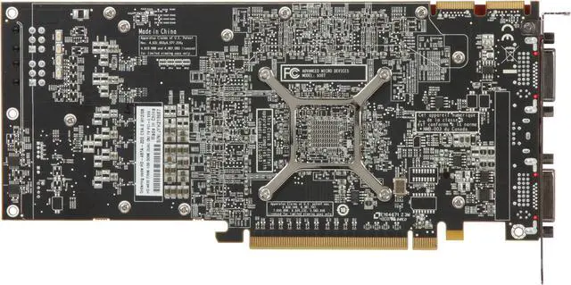 Alt view image 4 of 6 - XFX HD-487A-ZDDC Radeon HD 4870 XXX 1GB 256-bit GDDR5 PCI Express 2.0 x16 HDCP Ready CrossFire Supported Video Card