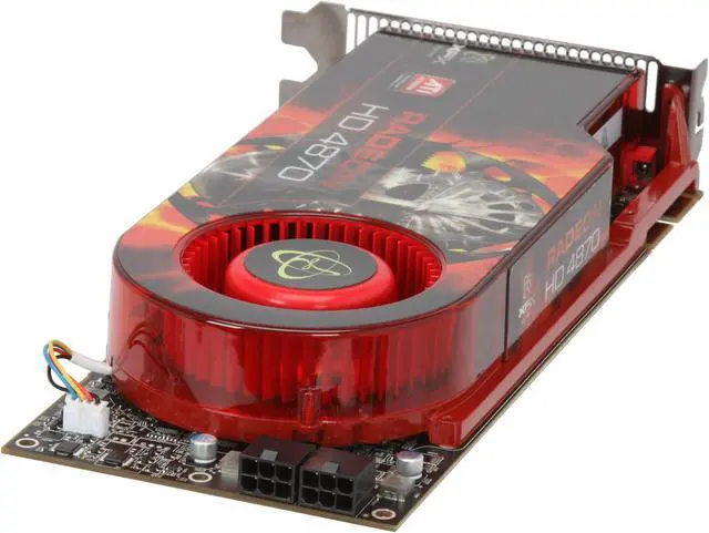 Alt view image 5 of 6 - XFX HD-487A-ZDDC Radeon HD 4870 XXX 1GB 256-bit GDDR5 PCI Express 2.0 x16 HDCP Ready CrossFire Supported Video Card