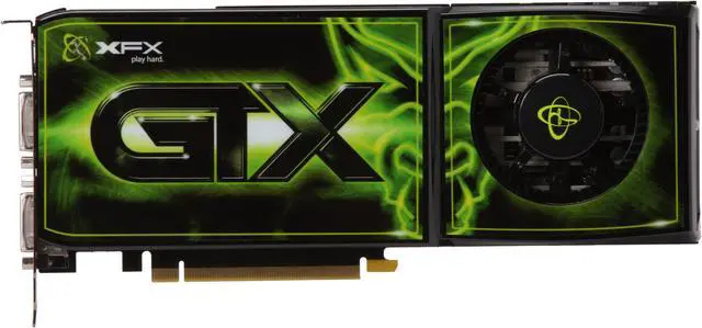 Alt view image 3 of 6 - XFX GX285NZDDF GeForce GTX 285 XXX 1GB 512-bit GDDR3 PCI Express 2.0 x16 HDCP Ready SLI Supported Video Card