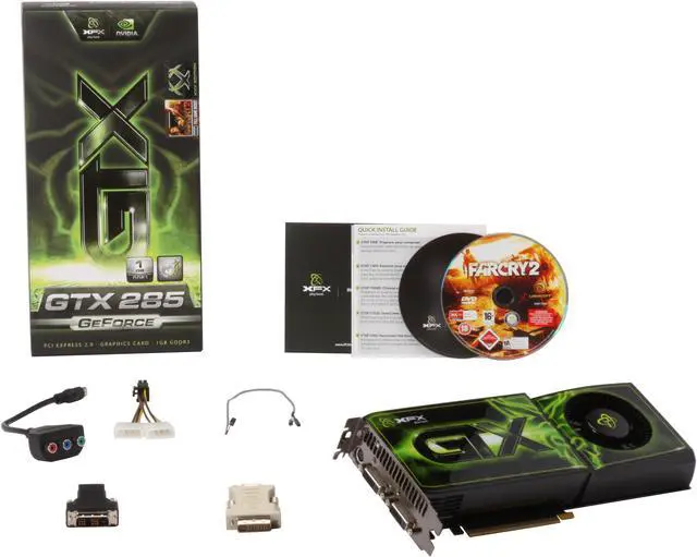 Alt view image 6 of 6 - XFX GX285NZDDF GeForce GTX 285 XXX 1GB 512-bit GDDR3 PCI Express 2.0 x16 HDCP Ready SLI Supported Video Card