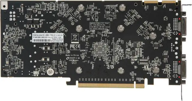 Alt view image 4 of 6 - XFX HD-485X-YDDC Radeon HD 4850 XXX 512MB 256-bit GDDR3 PCI Express 2.0 x16 HDCP Ready CrossFire Supported Video Card