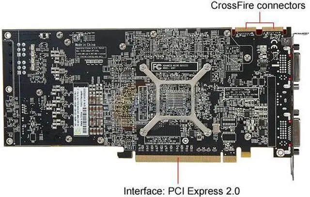 Alt view image 4 of 4 - XFX Radeon HD 4870 1GB GDDR5 PCI Express 2.0 x16 CrossFireX Support Graphics Card HD-487A-ZDFC