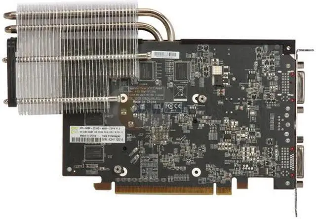 Alt view image 4 of 4 - XFX Radeon HD 4650 1GB DDR2 PCI Express 2.0 x16 Graphics Card HD-465X-ZDH4