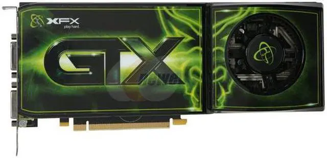 Alt view image 3 of 4 - XFX GeForce GTX 275 896MB DDR3 PCI Express 2.0 x16 SLI Support Graphics Card GX275XADQC
