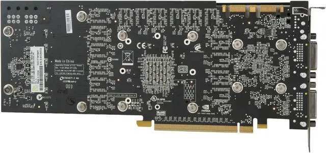 Alt view image 4 of 4 - XFX GeForce GTX 275 896MB DDR3 PCI Express 2.0 x16 SLI Support Graphics Card GX275XADQC