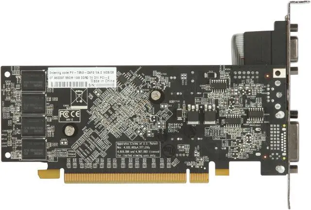 Alt view image 2 of 3 - XFX GeForce 9500 GT 1GB DDR2 PCI Express 2.0 x16 SLI Support Graphics Card PVT95GZAF