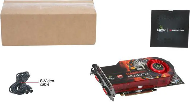 Alt view image 6 of 6 - XFX Radeon HD 4870 1GB GDDR5 PCI Express 2.0 x16 CrossFireX Support Graphics Card HD487AZDF