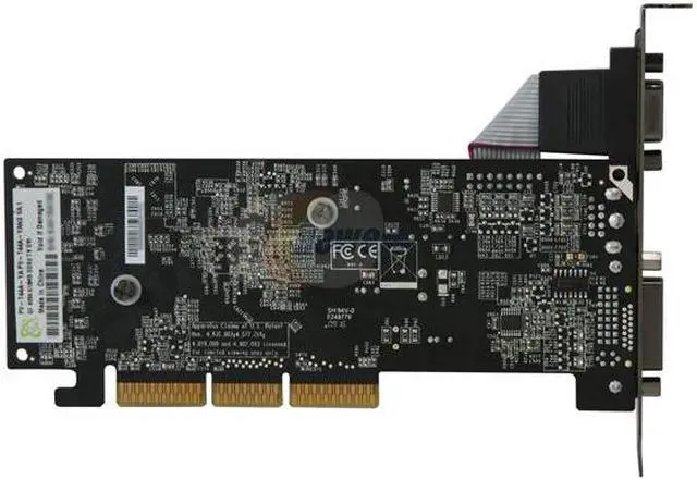 Alt view image 3 of 3 - XFX GeForce 6200 512MB DDR2 AGP 8X Low Profile Ready Graphics Card PVT44AYANG