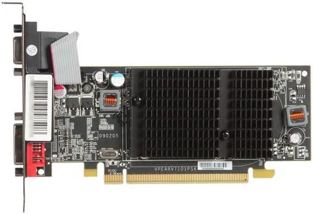 Alt view image 3 of 5 - XFX Radeon HD 4350 1GB DDR2 PCI Express 2.0 x16 CrossFireX Support Low Profile Ready Graphics Card HD-435X-ZAH2