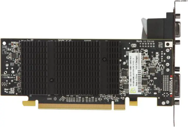 Alt view image 4 of 5 - XFX Radeon HD 4350 1GB DDR2 PCI Express 2.0 x16 CrossFireX Support Low Profile Ready Graphics Card HD-435X-ZAH2