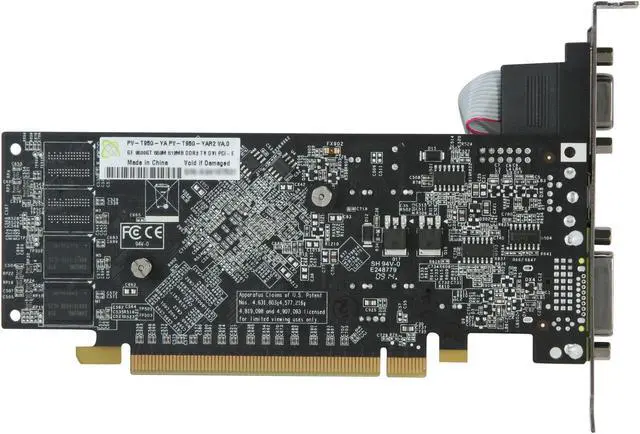 Alt view image 4 of 4 - XFX GeForce 9500 GT 512MB DDR2 PCI Express 2.0 x16 Low Profile Ready Graphics Card PVT95GYAR2