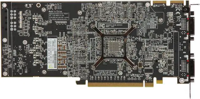 Alt view image 4 of 6 - XFX Radeon HD 4870 1GB GDDR5 PCI Express 2.0 x16 CrossFireX Support Graphics Card HD-487A-ZHFC