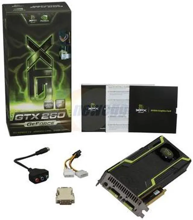 Alt view image 6 of 6 - XFX GeForce GTX 260 896MB DDR3 PCI Express 2.0 x16 SLI Support Graphics Card GX260XADJC