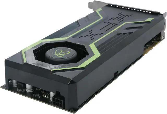 Alt view image 5 of 6 - XFX GeForce GTS 250 1GB DDR3 PCI Express 2.0 x16 SLI Support Graphics Card GS-250X-ZDF