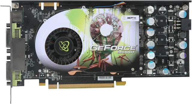 Alt view image 3 of 6 - XFX GeForce 9600 GT 512MB DDR3 PCI Express 2.0 x16 SLI Support Graphics Card PV-T96G-YHF