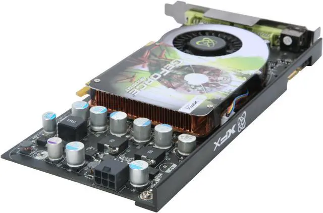 Alt view image 5 of 6 - XFX GeForce 9600 GT 512MB DDR3 PCI Express 2.0 x16 SLI Support Graphics Card PV-T96G-YHF