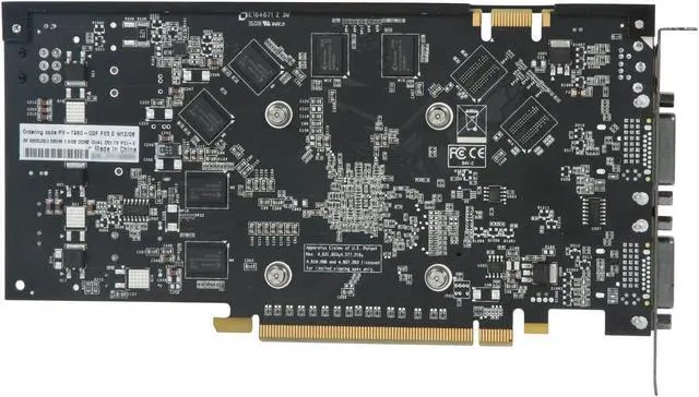 Alt view image 4 of 6 - XFX GeForce 9600 GSO 1.5GB DDR2 PCI Express 2.0 x16 SLI Support Graphics Card PV-T96O-ODF