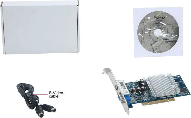 Alt view image 5 of 5 - XFX GeForce MX4000 64MB DDR PCI Graphics Card PV-T98L-QTH