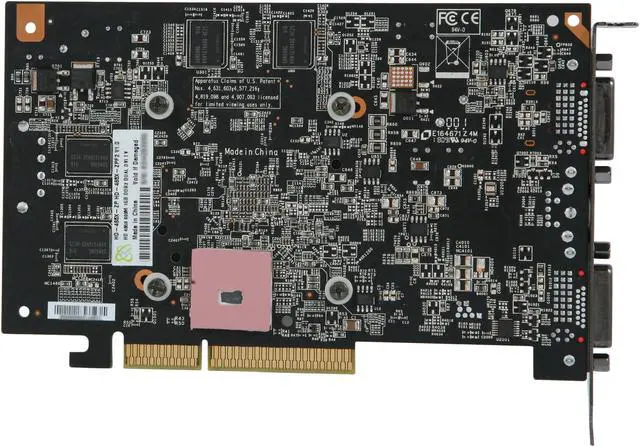 Alt view image 4 of 6 - XFX Radeon HD 4650 1GB DDR2 AGP 8X Graphics Card HD-465X-ZPF2