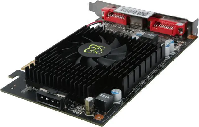 Alt view image 5 of 6 - XFX Radeon HD 4650 1GB DDR2 AGP 8X Graphics Card HD-465X-ZPF2
