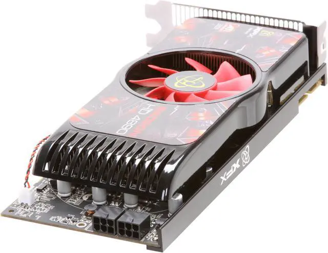 Alt view image 5 of 6 - XFX Radeon HD 4890 1GB GDDR5 PCI Express 2.0 x16 CrossFireX Support Graphics Card HD-489X-ZSFC