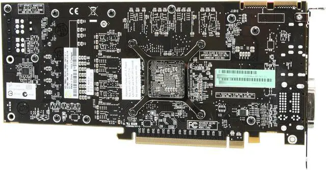 Alt view image 4 of 5 - XFX HD-585A-ZNFC Radeon HD 5850 (Cypress Pro) 1GB 256-bit GDDR5 PCI Express 2.0 x16 HDCP Ready CrossFire Supported Video Card w/ATI Eyefinity