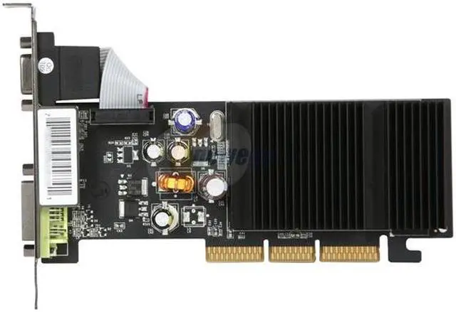 Alt view image 3 of 5 - XFX GeForce 6200LE 512MB DDR2 AGP 8X Graphics Card PVT44DYANG