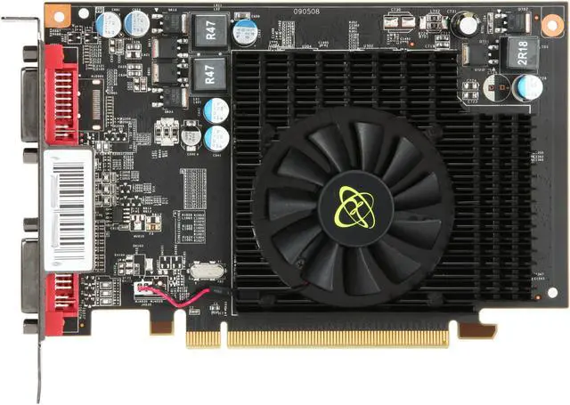 Alt view image 3 of 5 - XFX Radeon HD 4670 1GB DDR2 PCI Express 2.0 x16 Graphics Card HD-467X-ZDF2