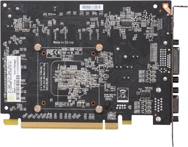 Alt view image 4 of 5 - XFX GeForce GT 240 1GB DDR3 PCI Express 2.0 x16 Graphics Card GT240XZNFC