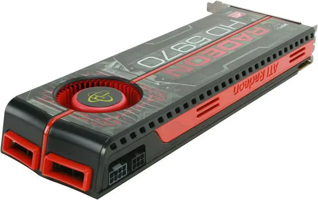 Alt view image 5 of 6 - XFX Radeon HD 5970 (Hemlock) 2GB GDDR5 PCI Express 2.1 x16 CrossFireX Support Graphics Card HD-597A-CNF9