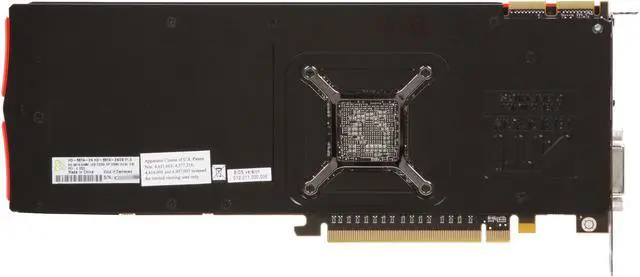 Alt view image 4 of 5 - XFX HD-587A-ZND9 Radeon HD 5870 (Cypress XT) 1GB XXX Edition 256-bit GDDR5 PCI Express 2.0 x16 HDCP Ready CrossFire Supported Video Card