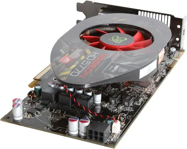 Alt view image 5 of 6 - XFX Radeon HD 5770 1GB GDDR5 PCI Express 2.0 x16 CrossFireX Support Graphics Card HD-577A-ZHFC