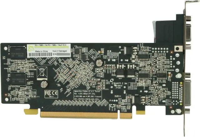 Alt view image 4 of 5 - XFX GeForce 9500 GT 512MB DDR3 PCI Express 2.0 x16 Graphics Card PVT95GYAJ2
