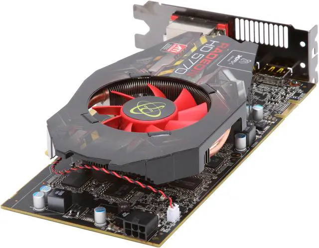 Alt view image 5 of 6 - XFX Radeon HD 5770 1GB DDR5 PCI Express 2.0 x16 CrossFireX Support Graphics Card HD-577X-ZNFC