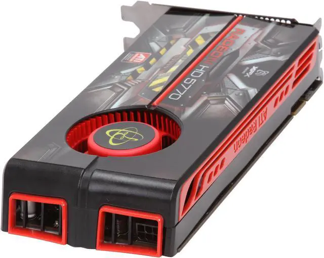 Alt view image 5 of 6 - XFX HD-577A-ZNDC Radeon HD 5770  XXX Edition 1GB 128-bit DDR5 PCI Express 2.0 x16 HDCP Ready CrossFireX Support Video Card
