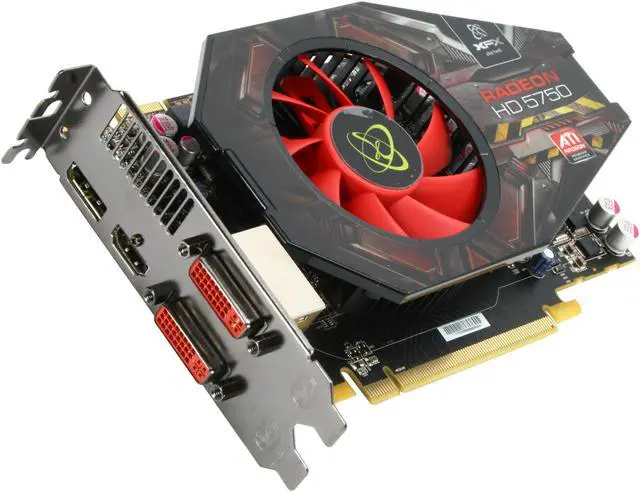 Main image of XFX HD-575X-ZNDC Radeon HD 5750 XXX Edition 1GB 128-bit DDR5 PCI Express 2.0 x16 HDCP Ready CrossFireX Support Video Card
